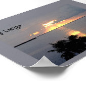 Sunset at Key Largo Poster (Hoek)