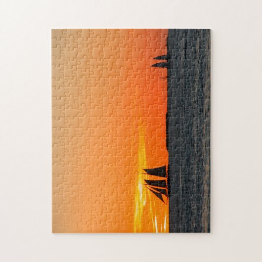 Sunset at Key West, Florida Legpuzzel (Verticaal)