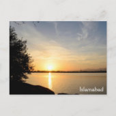 Sunset at Lake Briefkaart (Voorkant)