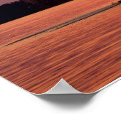 Sunset at Lake Lohja, Finland Poster (Hoek)