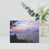 Sunset at Lake Ontario Briefkaart (Staand voorkant)