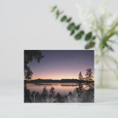 Sunset at Lake Tahoe Briefkaart (Staand voorkant)