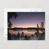 Sunset at Lake Tahoe Briefkaart (Voorkant / Achterkant)