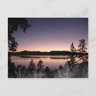 Sunset at Lake Tahoe Briefkaart