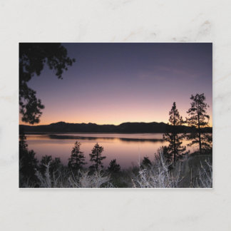 Sunset at Lake Tahoe Briefkaart
