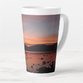 Sunset at Lake Tahoe Latte Mok (Rechterhoek)