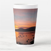 Sunset at Lake Tahoe Latte Mok (Voorkant)