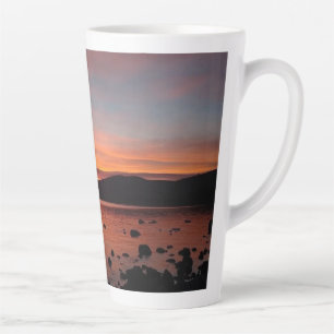 Sunset at Lake Tahoe Latte Mok