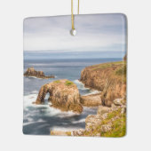 Sunset at Lands End in Cornwall England Keramisch Ornament (Links)