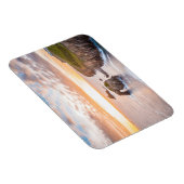 Sunset at Lands End in Cornwall England Magneet (Rechterzijde)