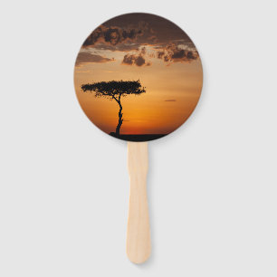 Sunset at Masai Mara Handwaaier