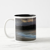 Sunset at Monastery Beach, Carmel, California, Tweekleurige Koffiemok (Links)