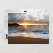 Sunset at Monterey, California's Pacific Coast Briefkaart (Voorkant / Achterkant)