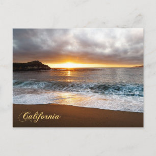 Sunset at Monterey, California's Pacific Coast Briefkaart