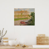 Sunset at Moret-sur-Loing, 1901 Poster (Keuken)