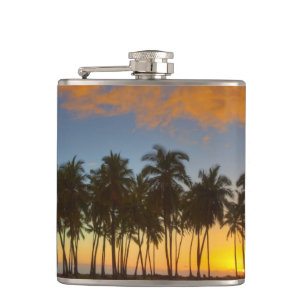 Sunset at National Historic Park Pu'uhonua o Heupfles