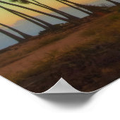 Sunset at National Historic Park Pu'uhonua o Poster (Hoek)