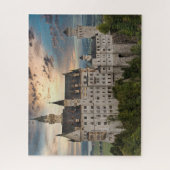 Sunset at Neuschwanstein Castle, Germany Beieren Legpuzzel (Verticaal)