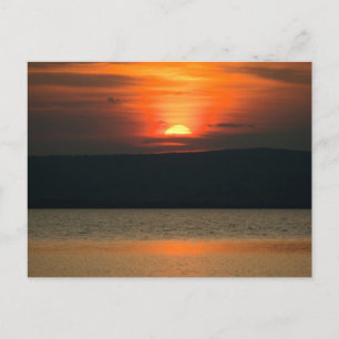 Sunset at Neusiedlersee Briefkaart