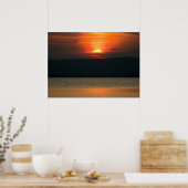 Sunset at Neusiedlersee Poster (Keuken)