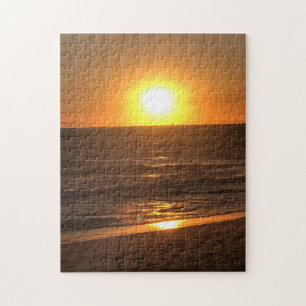 Sunset at Newport Beach, Californië Legpuzzel