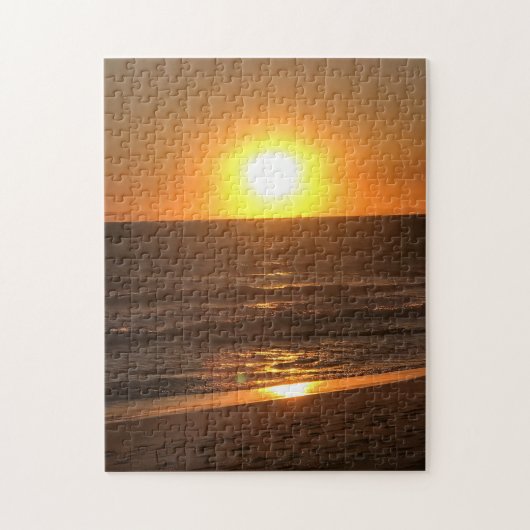 Sunset at Newport Beach, Californië Legpuzzel (Verticaal)