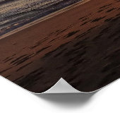 Sunset at Newport Beach, Californië Poster (Hoek)