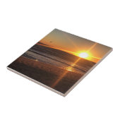 Sunset at Newport Beach, Californië Tegeltje (Zijkant)