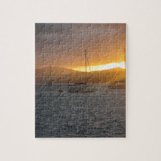 Sunset at Norman Island BVI's Legpuzzel