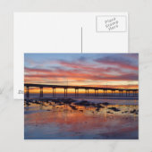 Sunset at Ocean Beach Briefkaart (Voorkant / Achterkant)