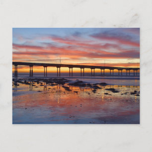 Sunset at Ocean Beach Briefkaart