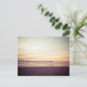 Sunset at Ocean Beach, Californië Briefkaart (Staand voorkant)