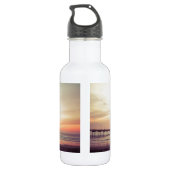 Sunset at Ocean Beach, Californië Waterfles (Achterkant)