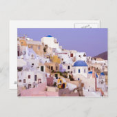 Sunset at Oil, Santorini 2 Briefkaart (Voorkant / Achterkant)