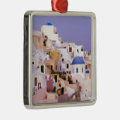 Sunset at Oil, Santorini 2 Metalen Ornament (Rechts)