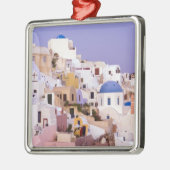 Sunset at Oil, Santorini 2 Metalen Ornament (Links)