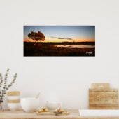 Sunset at Okakuejo Poster (Keuken)