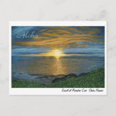 Sunset at Paradise Cove Briefkaart (Voorkant)