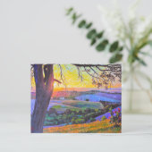 Sunset at Peachy Canyon Briefkaart (Staand voorkant)