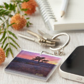 Sunset at Perkins Memorial Drive Sleutelhanger (Voorkant Rechts)