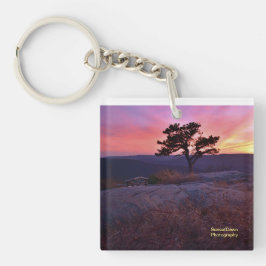 Sunset at Perkins Memorial Drive Sleutelhanger