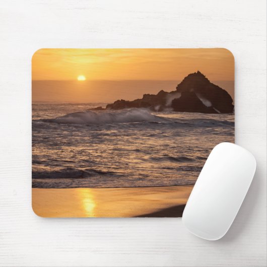 Sunset at Pfeiffer Beach Muismat (Met muis)
