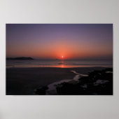 Sunset at Polzeath Poster (Voorkant)