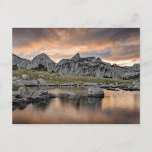 Sunset at Pyramid Lake Briefkaart