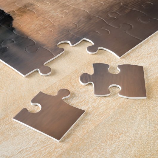 Sunset at Pyramid Lake Legpuzzel (Zijkant)