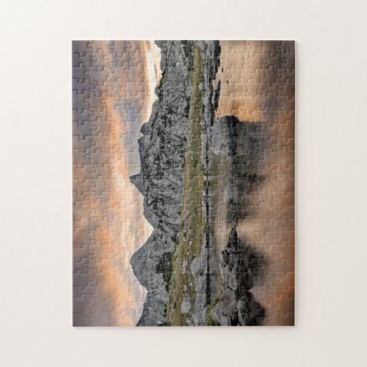 Sunset at Pyramid Lake Legpuzzel (Verticaal)