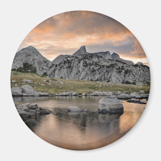 Sunset at Pyramid Lake Magneet (Voorkant)