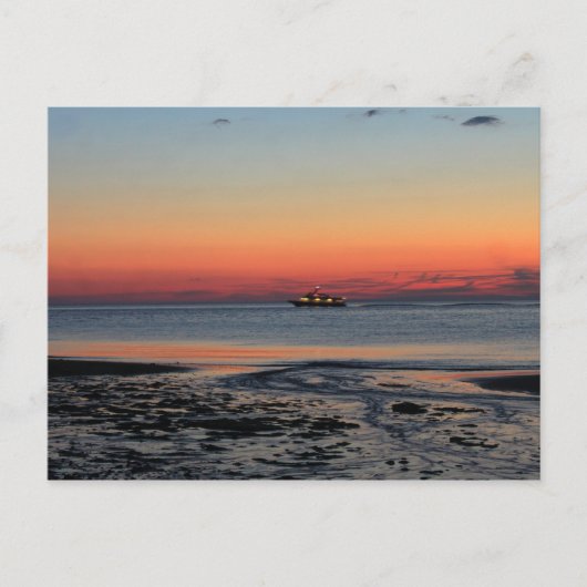 Sunset at Race Point Provincetown Cape Cod Briefkaart (Voorkant)