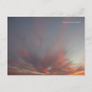 Sunset at Red Point, PEI briefkaart