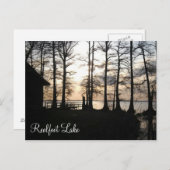 Sunset at Reelfoot Briefkaart (Voorkant / Achterkant)